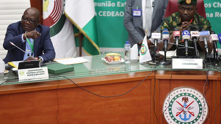 ECOWAS leaders prepare for potential military action in Niger as deadline for civilian rule nears 